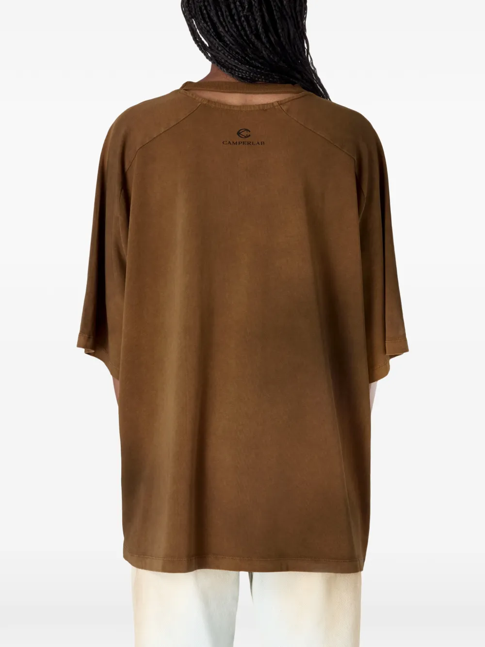 CamperLab logo-print T-shirt Bruin