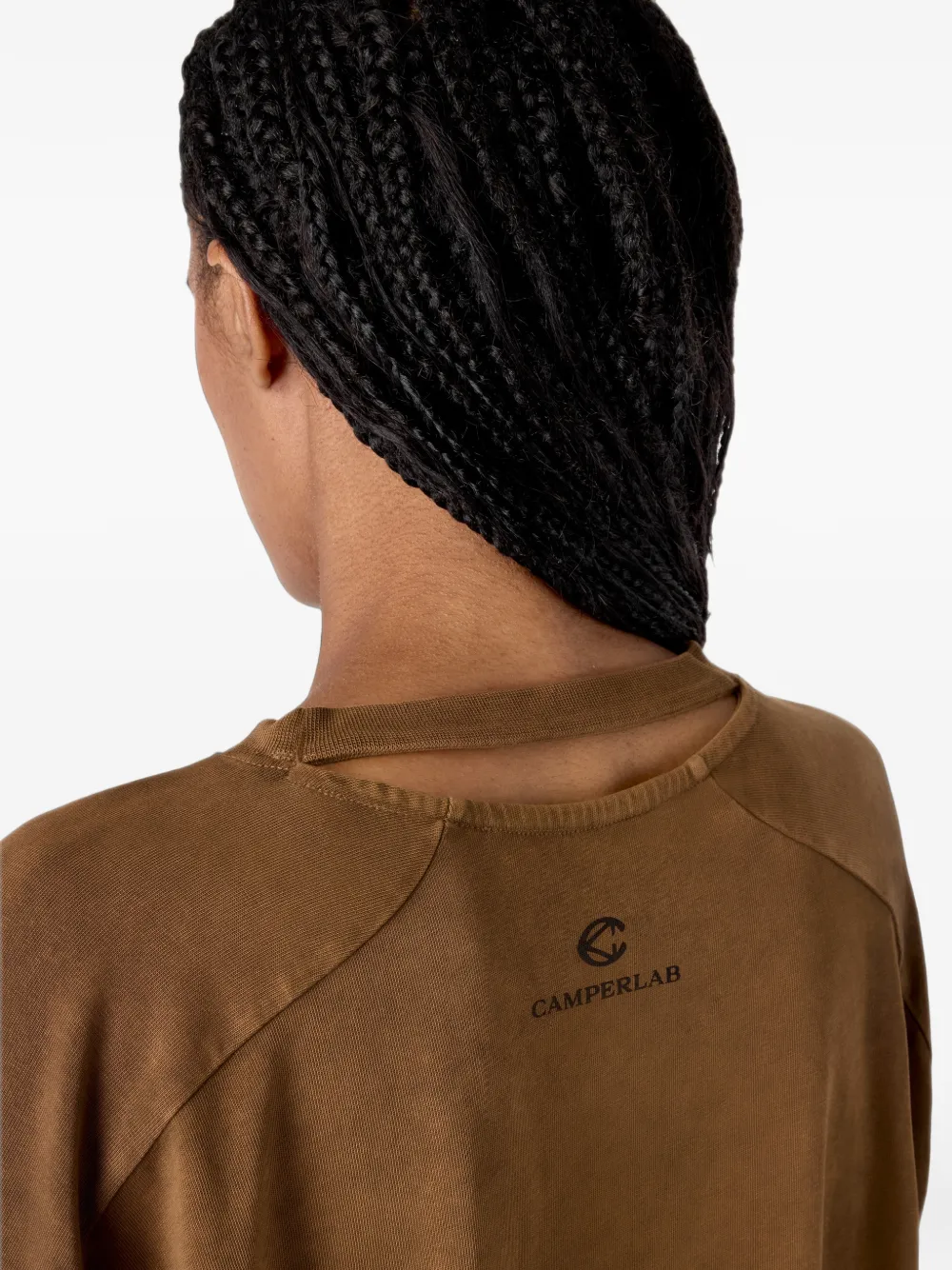 CamperLab logo-print T-shirt Bruin