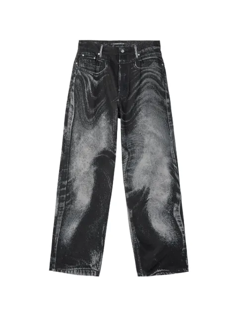 CamperLab denim-print jeans