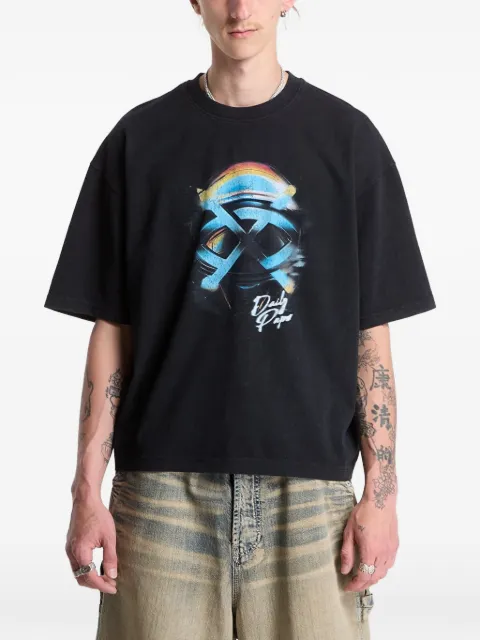 Daily Paper Shield Helmet graphic-print T-shirt