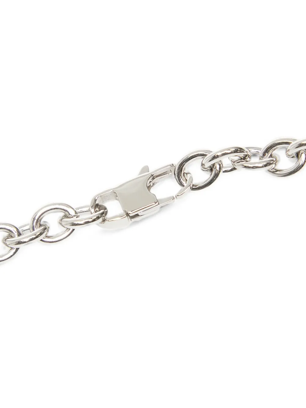  Wasted Collar Nevermind Con Candado - Plateado 