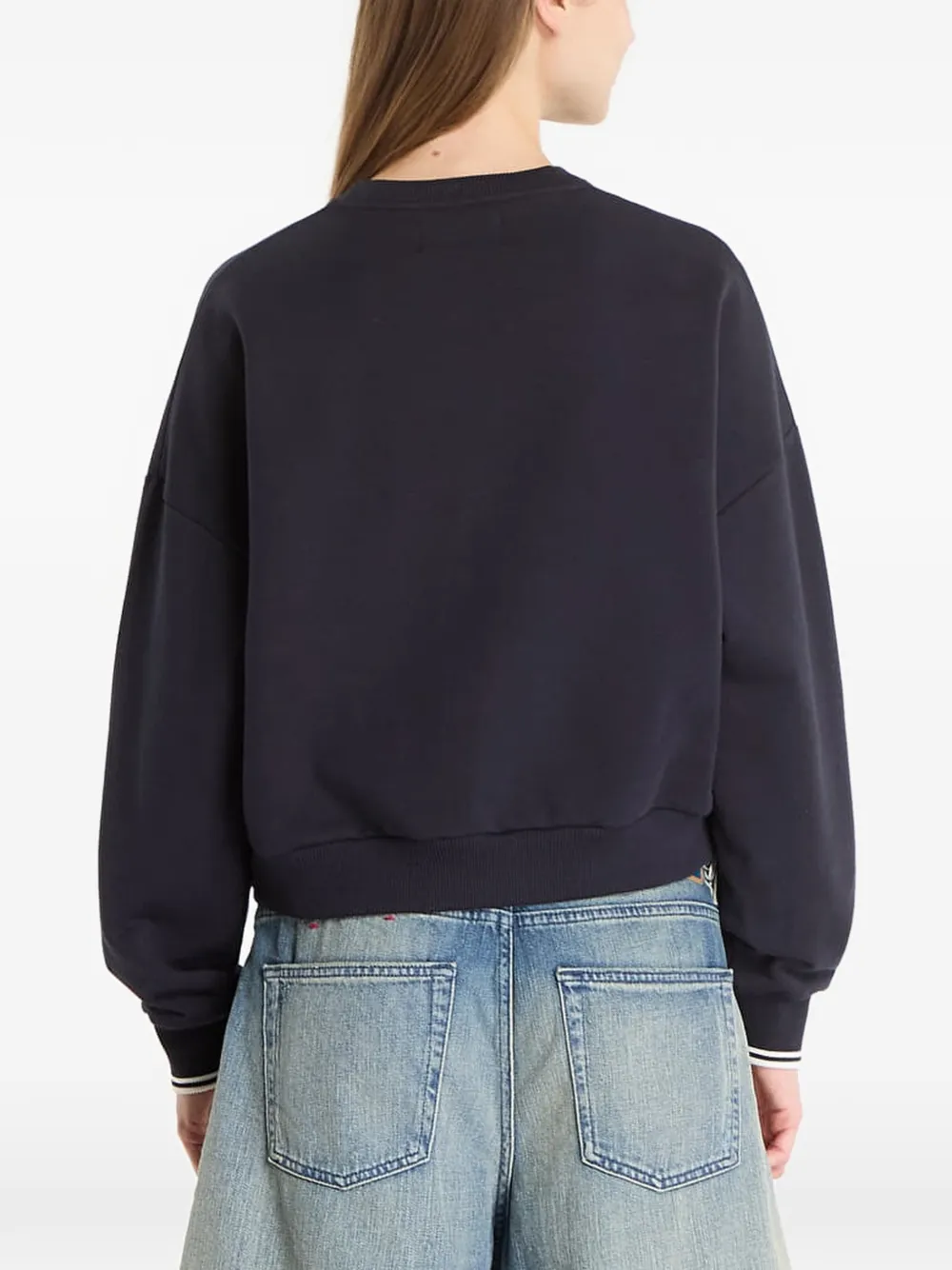  Fred Perry Sudadera Con Logo Bordado - Azul 