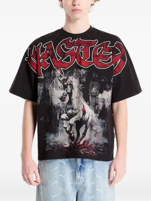WASTED Boxy Defy graphic-print T-shirt