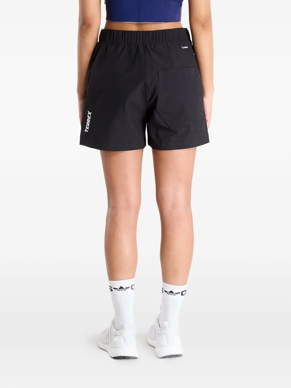 adidas Terrex Xperior Clima365 buckle-detail shorts Zwart