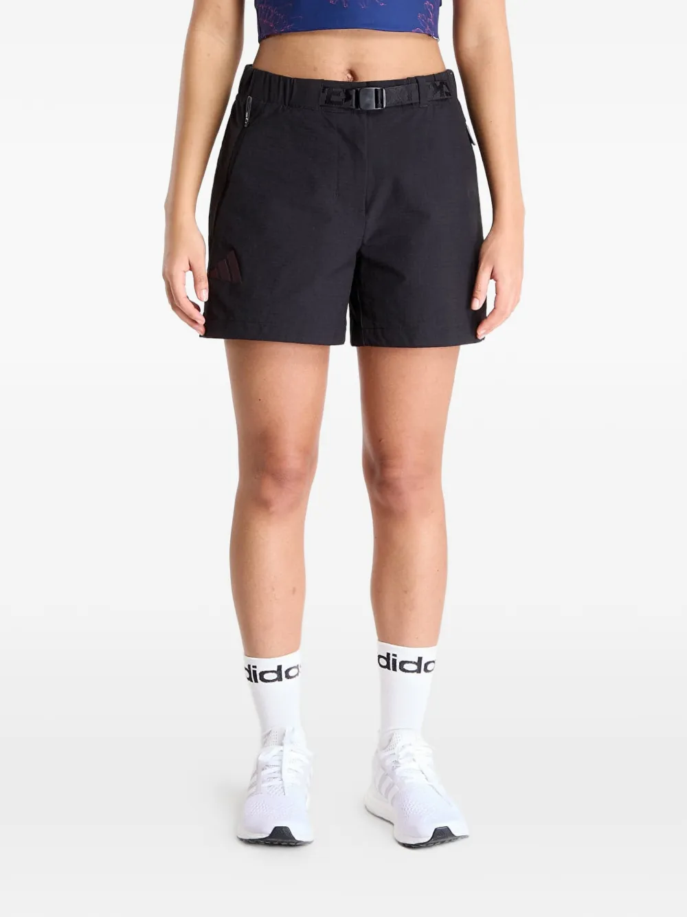 adidas Terrex Xperior Clima365 buckle-detail shorts - Nero