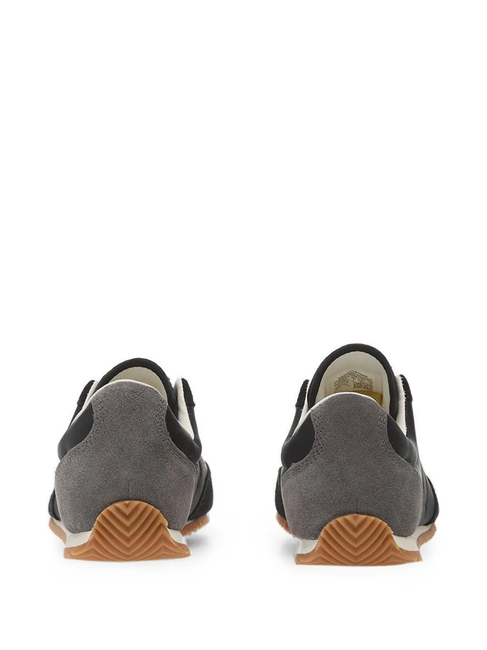 Converse suede-panelled Jogger sneakers Zwart