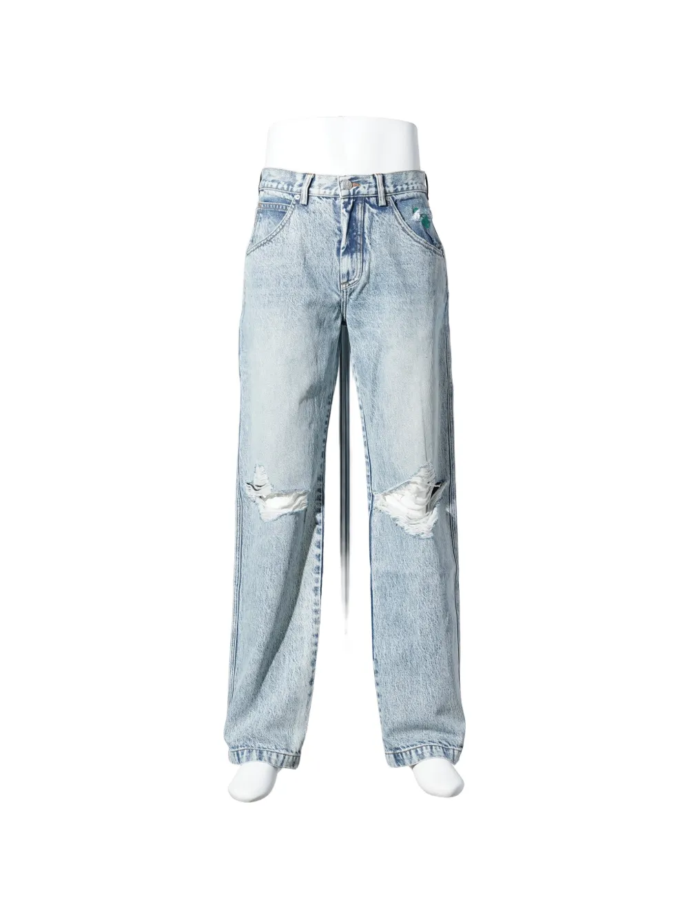 Cherry World Venice distressed jeans - Blu