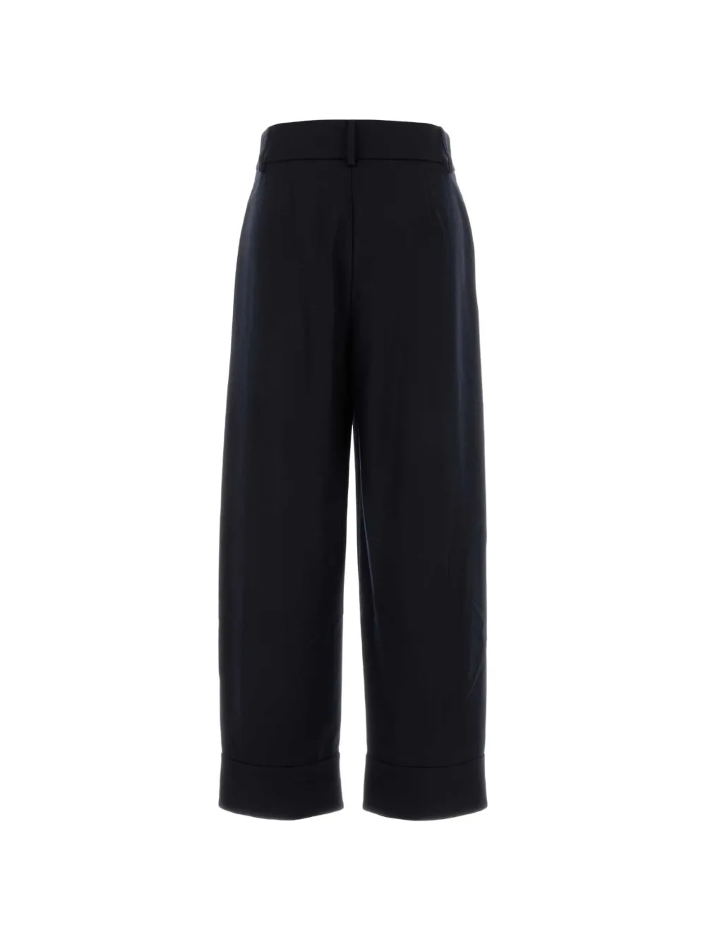 Giorgio Armani x Alanui plooibroek van scheerwol Blauw