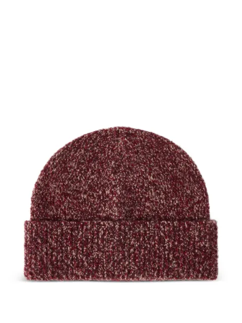 Brunello Cucinelli virgin wool, silk and cashmere ribbed beanie