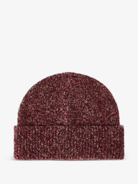 Brunello Cucinelli virgin wool, silk and cashmere ribbed beanie