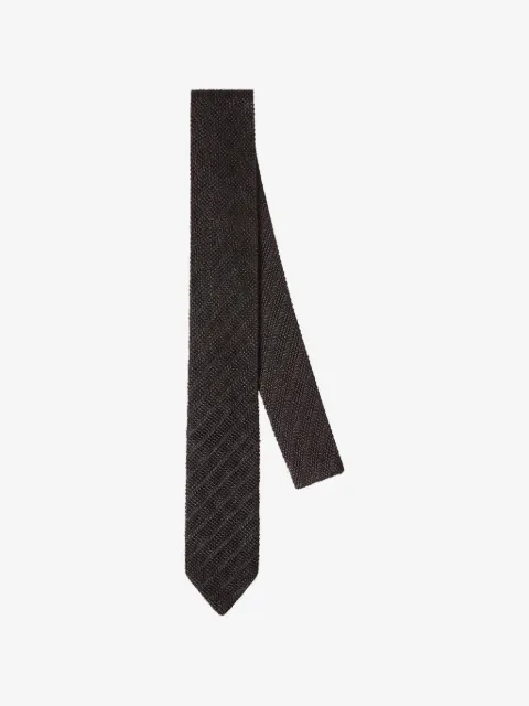 Brunello Cucinelli textured silk tie