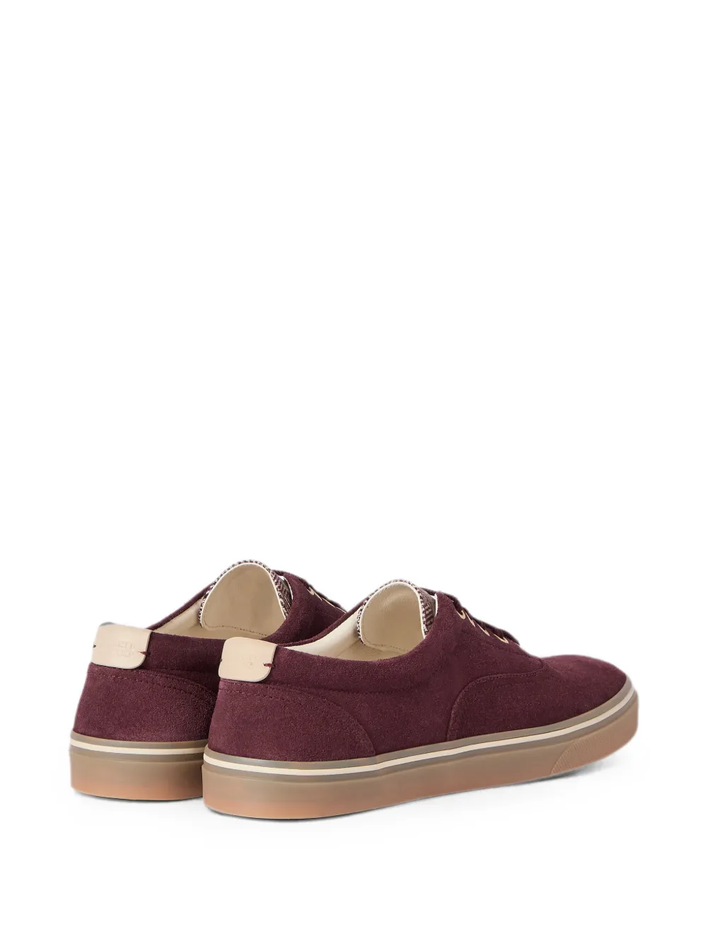 Brunello Cucinelli Suède sneakers Rood