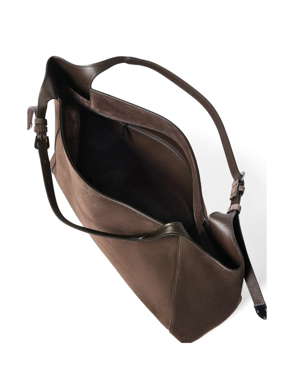 Brunello Cucinelli Sartorial suède shopper Bruin