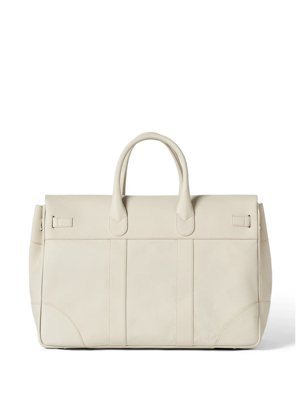 Brunello Cucinelli Tas van korrelig kalfsleer Beige