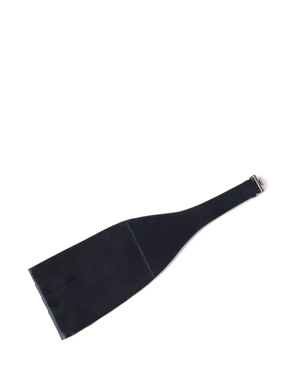 Brunello Cucinelli silk and cotton satin cummerbund - Blu