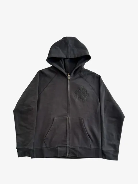 Chrome Hearts hoodie con cierre