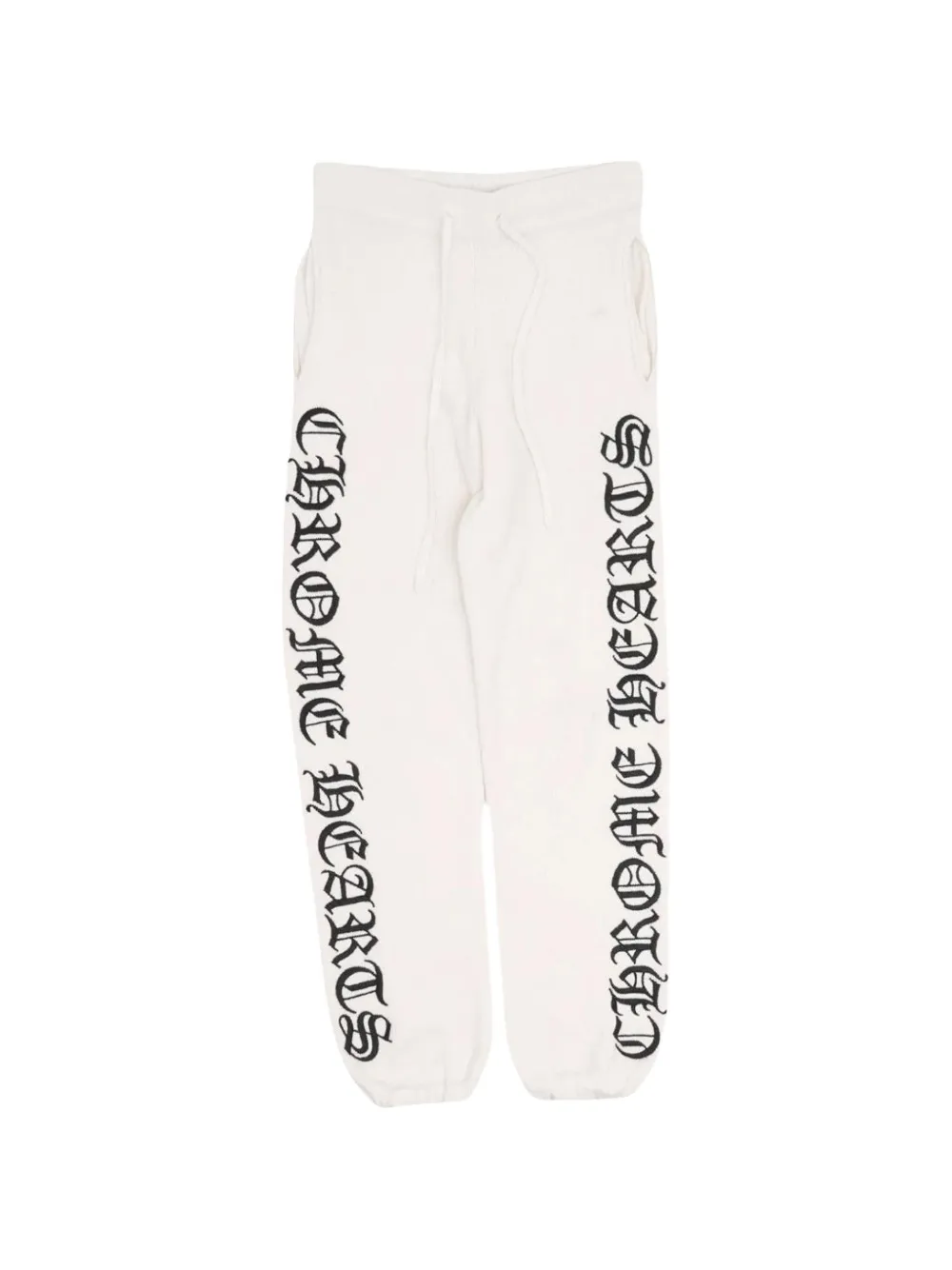 Chrome Hearts elasticated-waistband track pants - Bianco