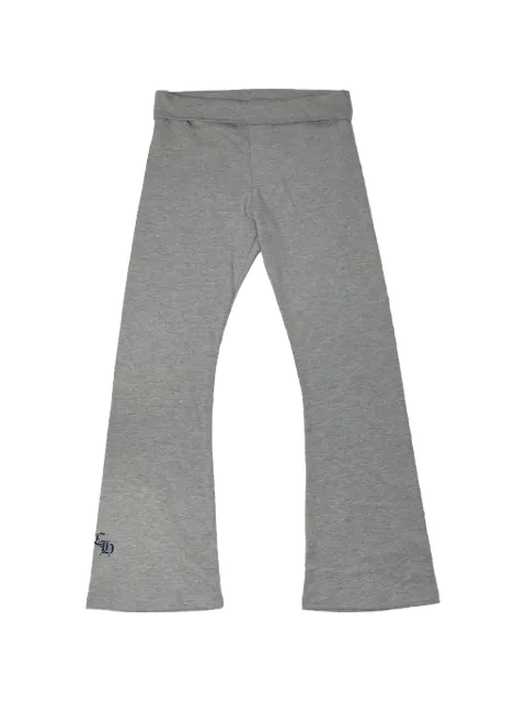 Chrome Hearts pantalones acampanados con logo