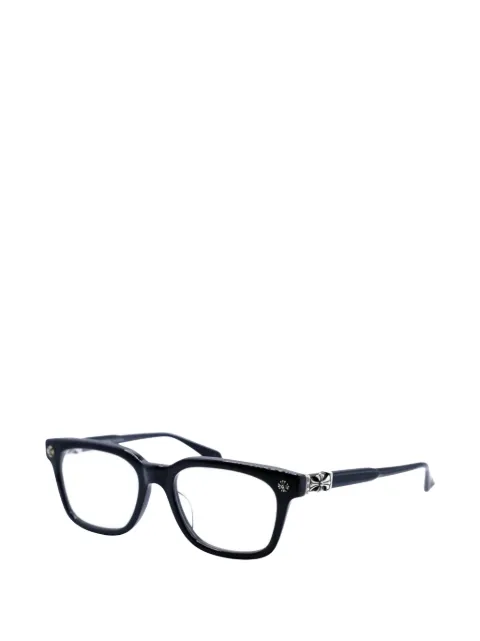 Chrome Hearts logo-detail rectangle-frame glasses