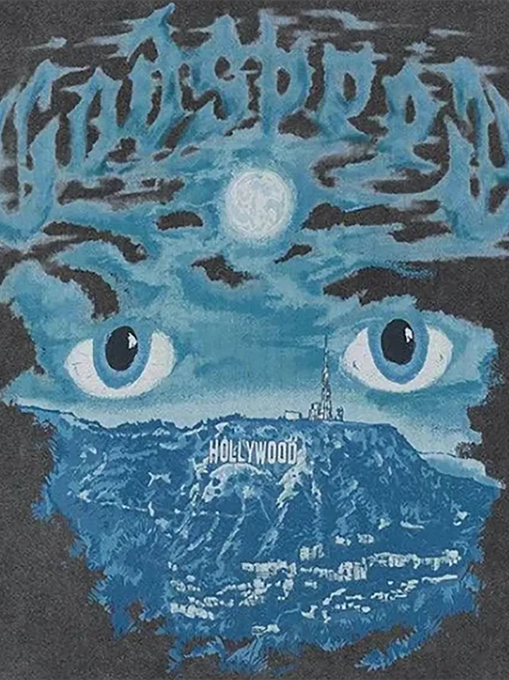 GODSPEED T-shirt met grafische print Grijs