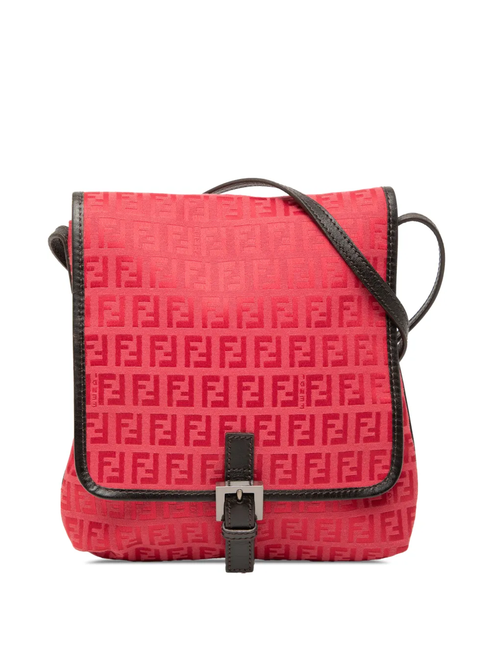 Fendi Pre-Owned 2000-2010 Zucchino Canvas crossbody bag - Schwarz