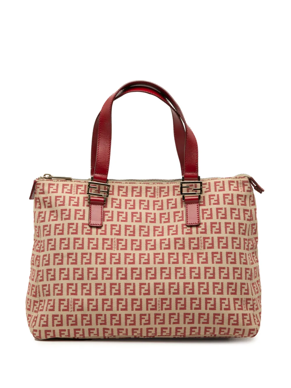 Fendi Pre-Owned 2000-2010 Zucchino Canvas tote bag - Rosso