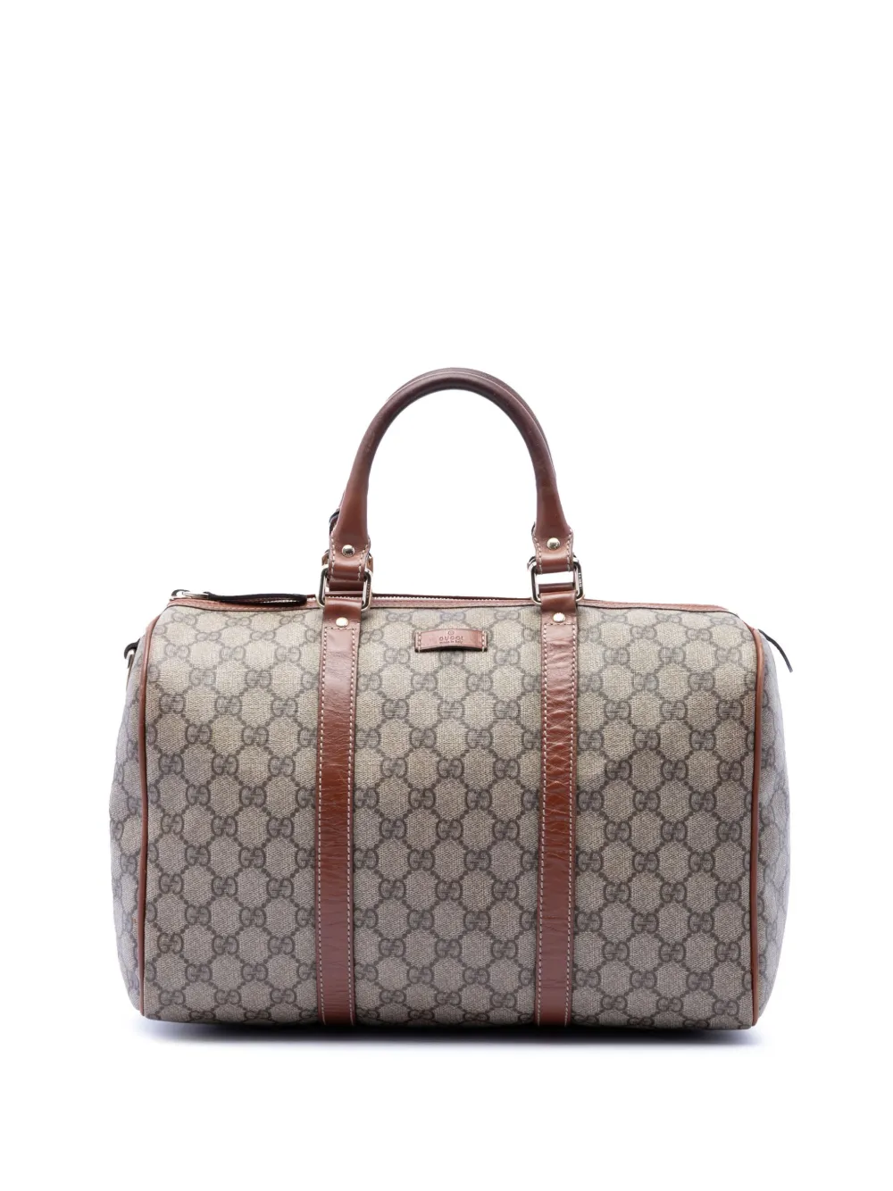 Gucci Pre-Owned 2016-2026 Medium GG Supreme Joy boston bag - Toni neutri