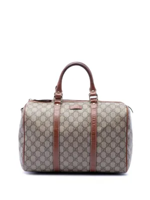 Gucci Pre-Owned 2016-2026 ミディアム GGスプリーム ジョイ ボストン