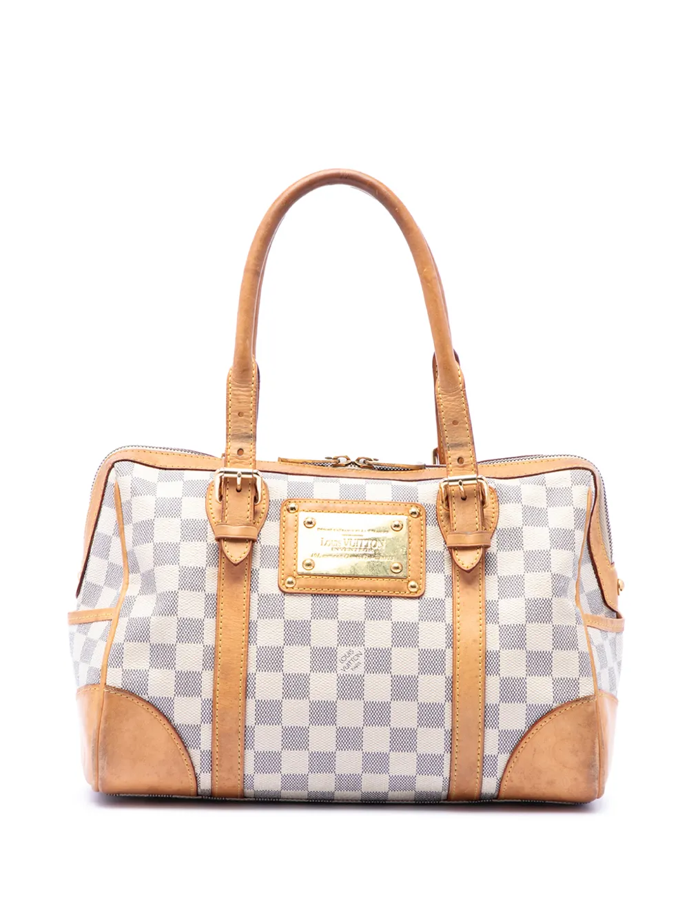 Louis Vuitton Pre-Owned 2008 Damier Azur Berkeley handbag - Bianco