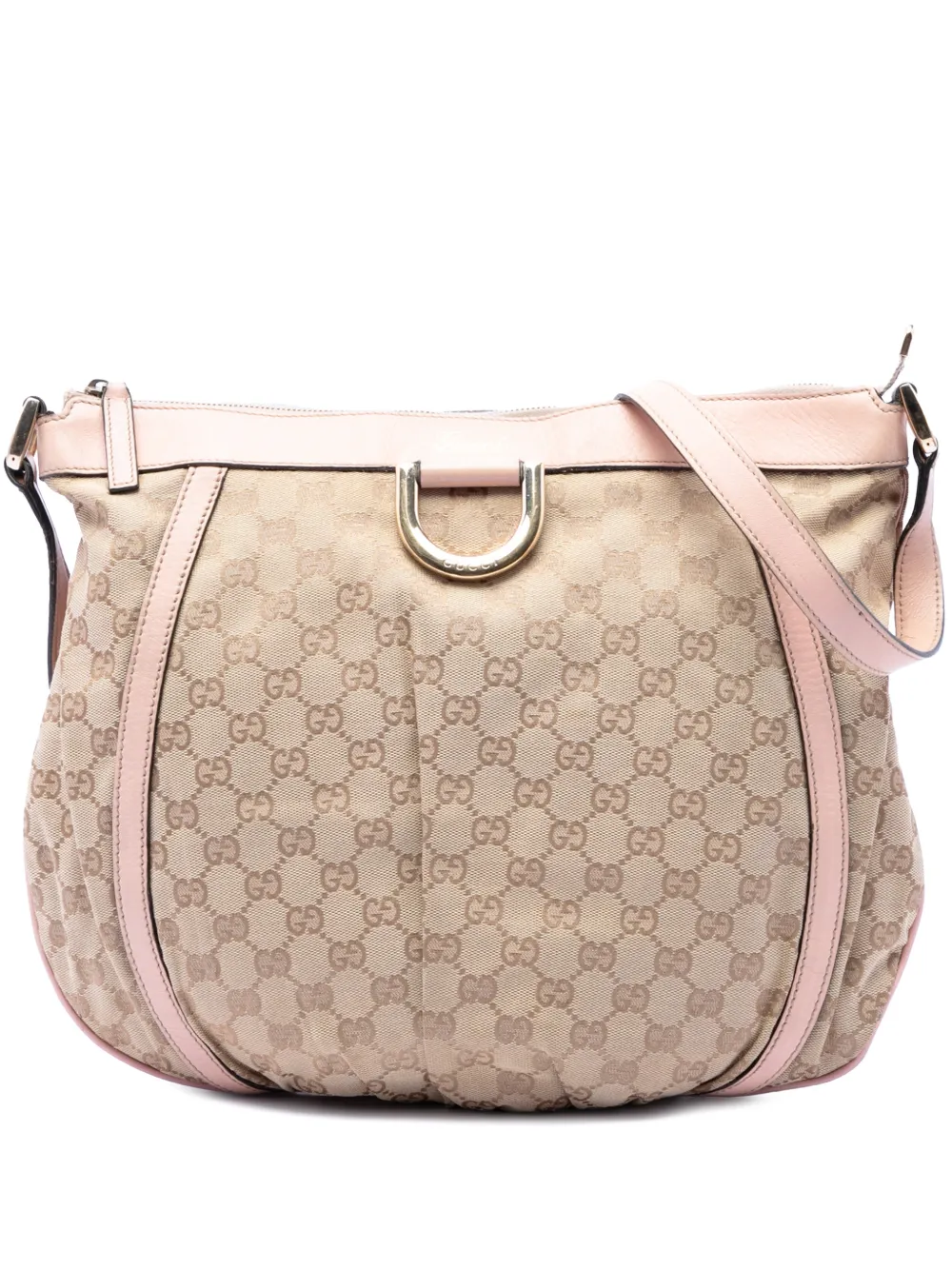 Gucci Pre-Owned 2016-2026 GG Canvas Abbey D Ring crossbody bag - Rosa