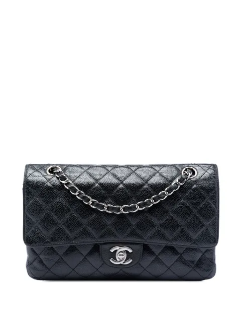CHANEL Pre-Owned 2006-2008 Medium Classic Caviar Double Flap shoulder bag