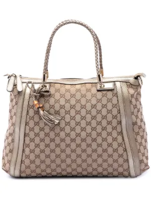 Gucci Pre-Owned 2000-2015 GGキャンバス アビー Dリング トートバッグ