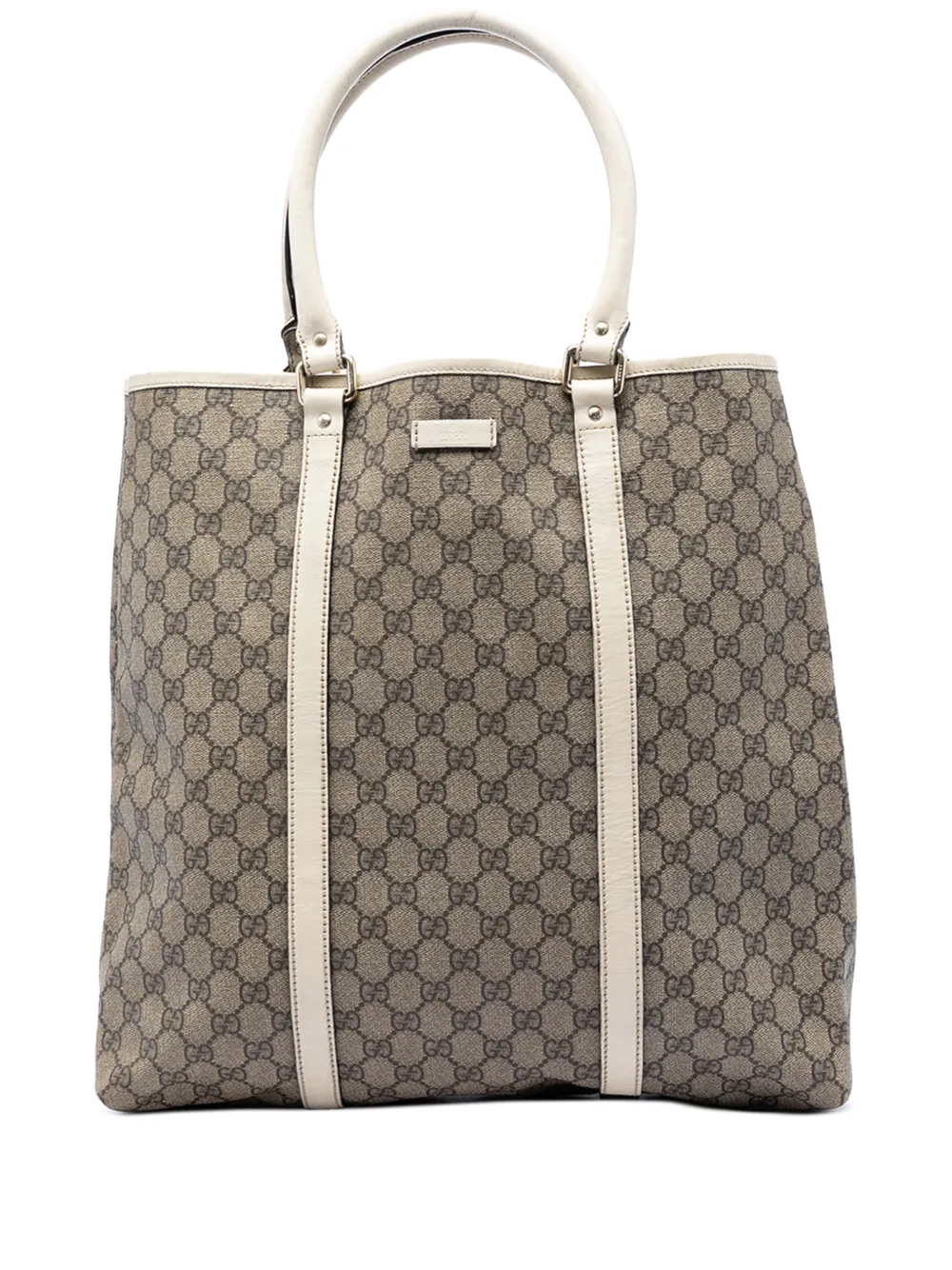 Gucci Pre-Owned 2016-2026 GG Supreme Joy Vertical tote bag - Bianco