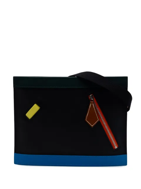 Hermès Pre-Owned 2022 Barenia and Swift Colormatic Horizontal crossbody bag