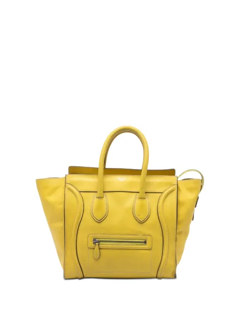 Celine Pre-Owned bolso shopper Luggage mini de piel de becerro 2012