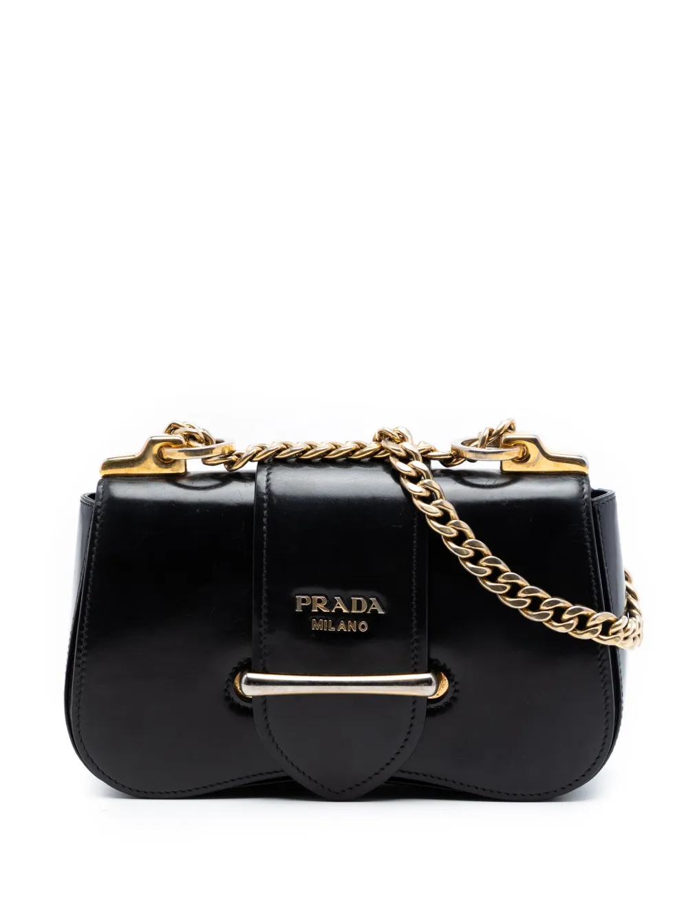 Prada Pre-Owned 2013-2026 City Calf Sidonie crossbody bag - Nero