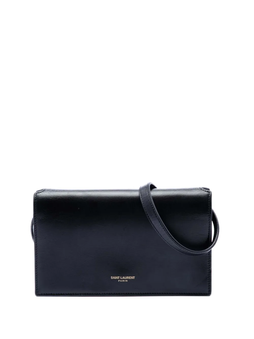 Saint Laurent Pre-Owned 2023 Smooth Calfskin crossbody bag - Nero