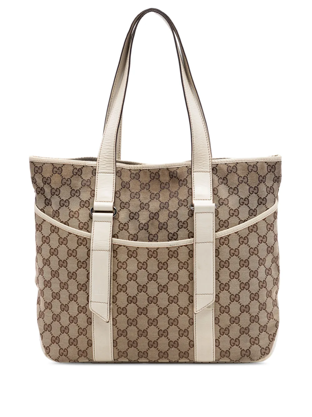 Gucci Pre-Owned 2000-2015 GG Canvas tote bag - White