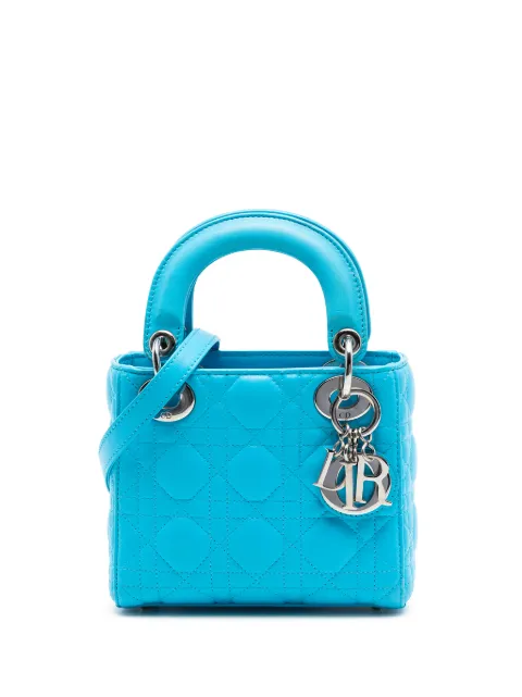 Christian Dior Pre-Owned 2012 mini Cannage Lady Dior Satchel-Tasche