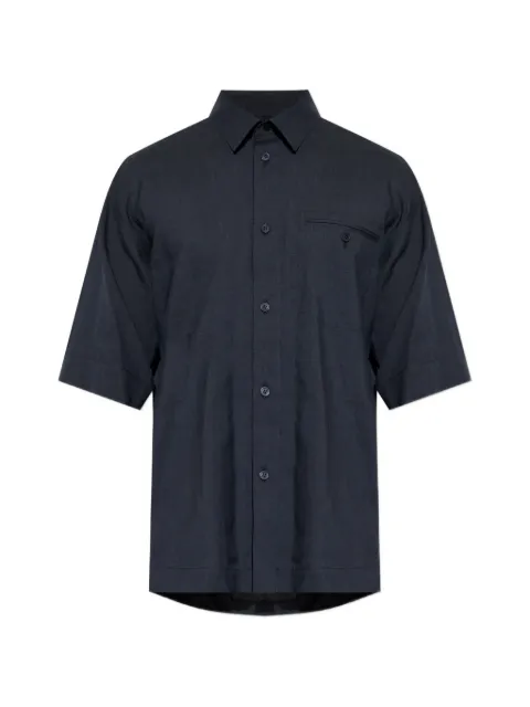 Homme Plissé Issey Miyake chest-pocket short-sleeve shirt
