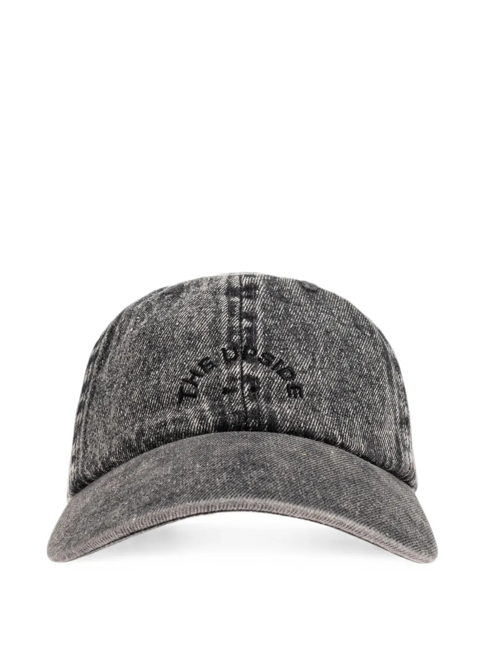 The Upside Cosmic logo-embroidered baseball cap - Grigio