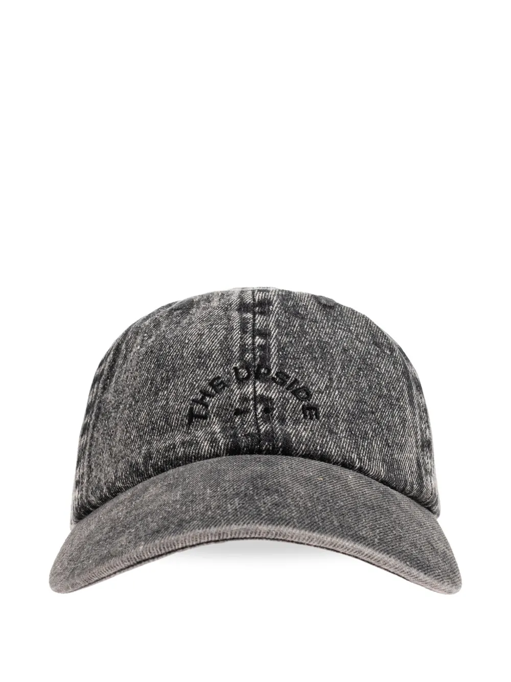 The Upside Cosmic logo-embroidered baseball cap - Grigio