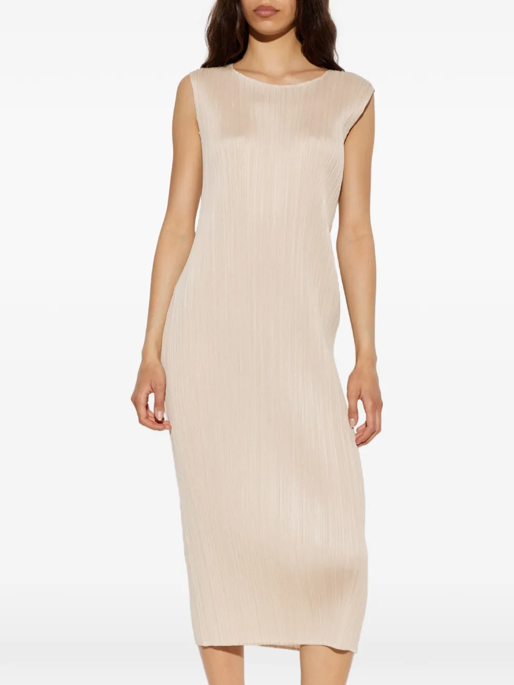 Pleats Please Issey Miyake ノースリーブ プリーツドレス