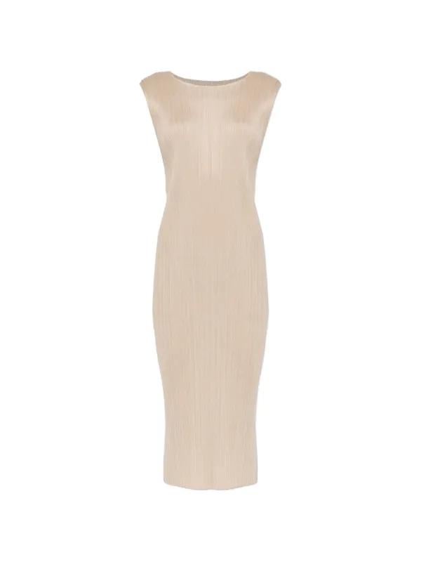Pleats Please Issey Miyake ノースリーブ プリーツドレス
