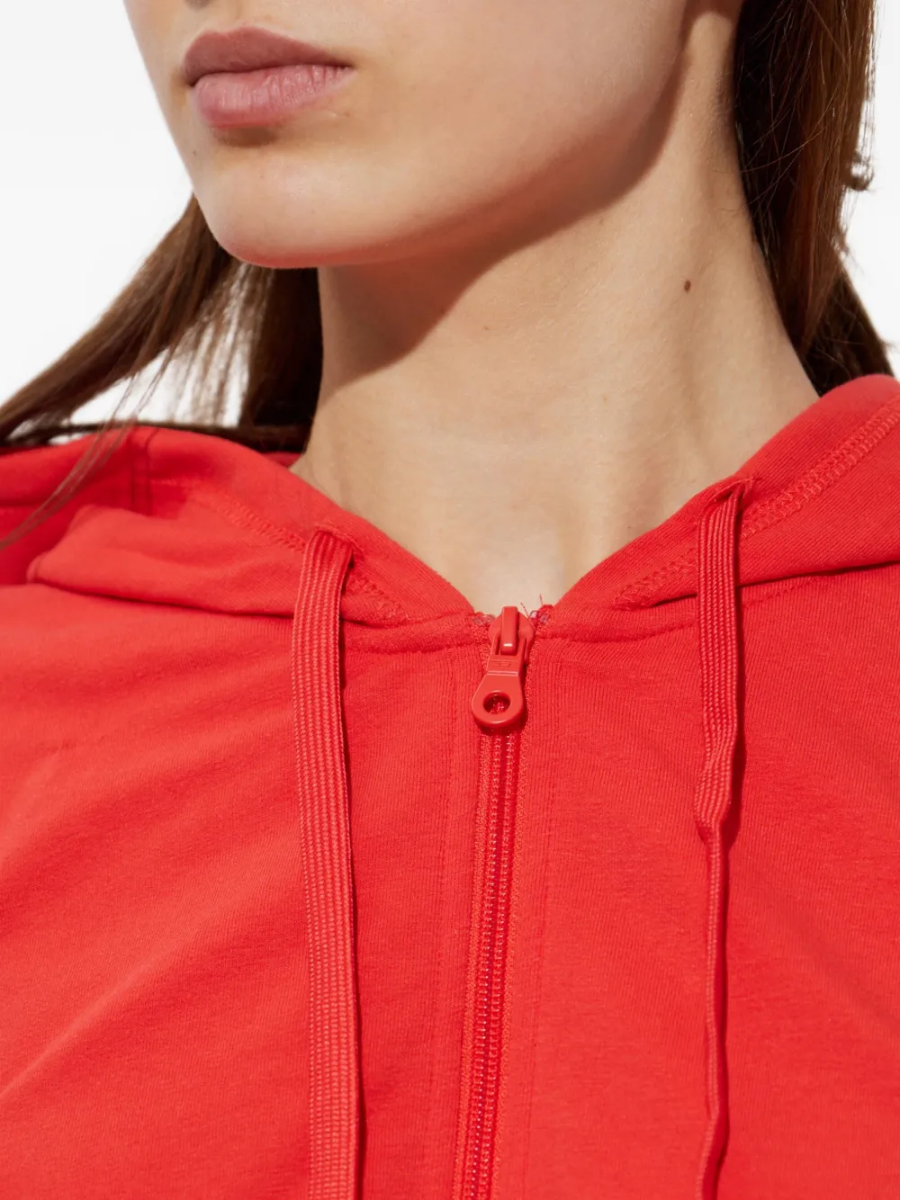 Diesel Hoodie met rits Rood