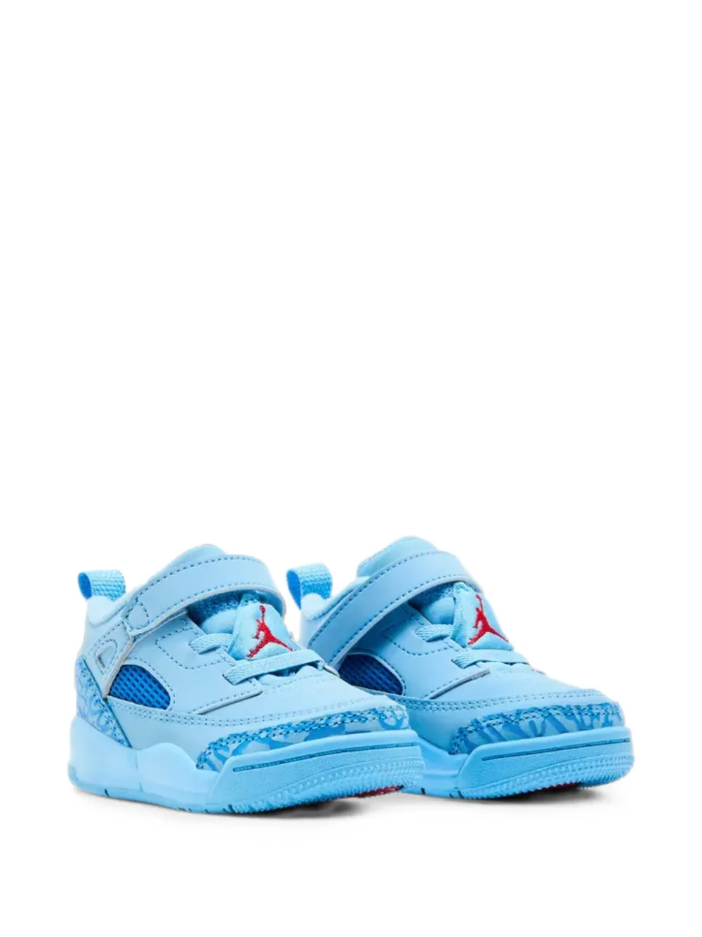 Jordan Kids Spizike Low touch-strap sneakers - Blu