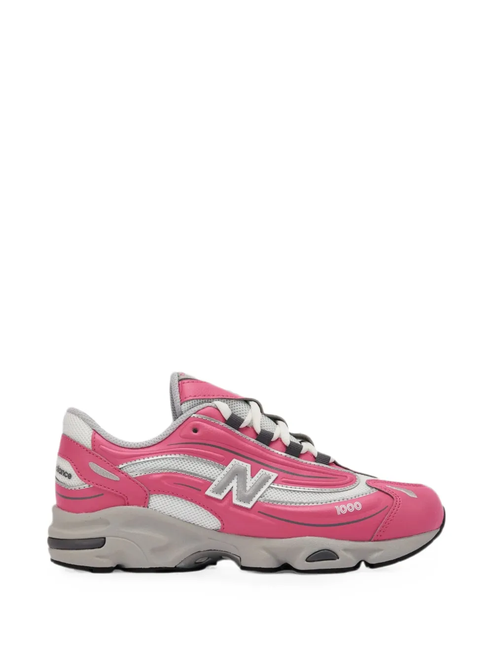 New Balance Kids 1000 lace-up sneakers Roze