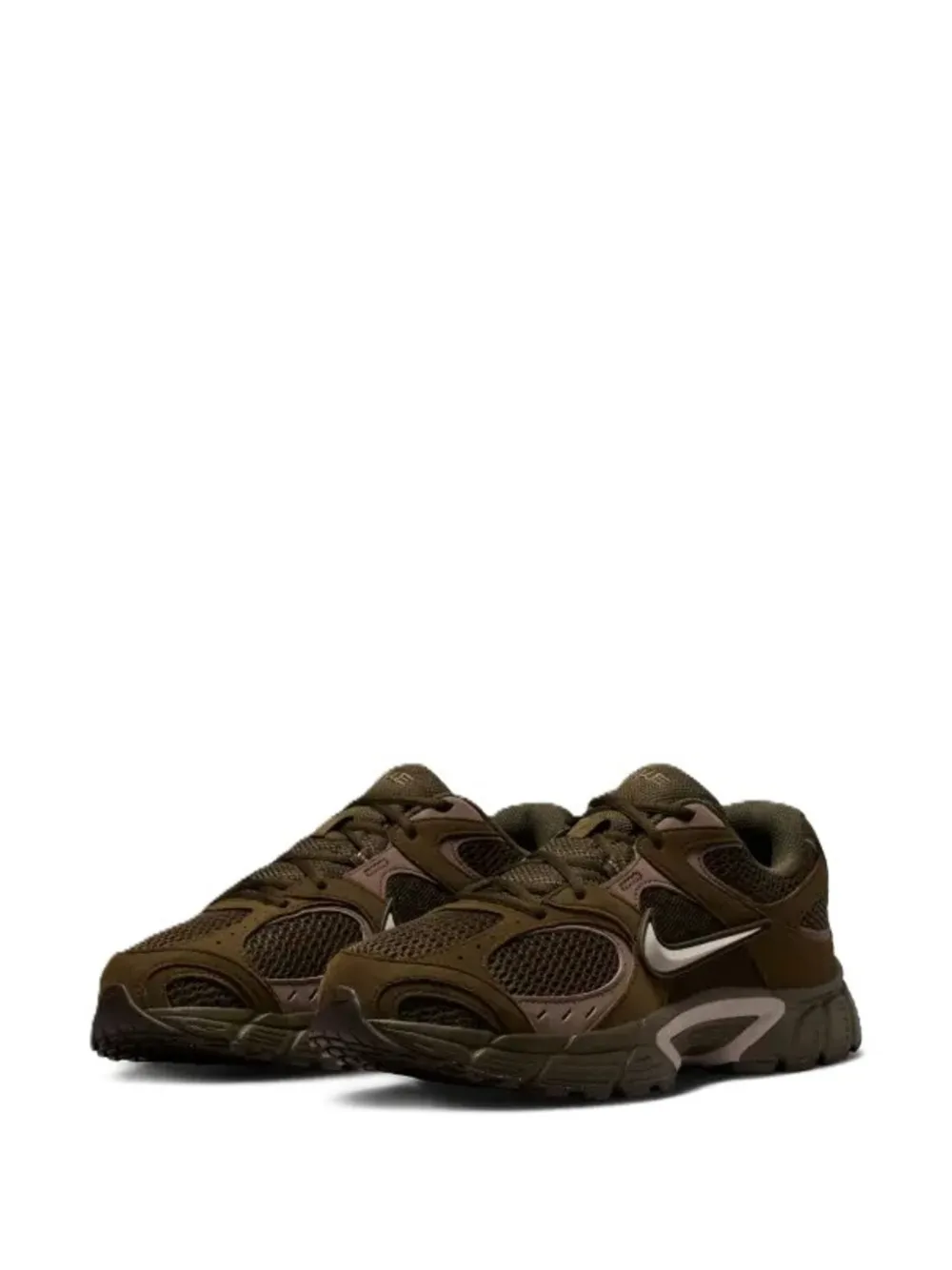 Nike V5 RNR mesh-panel sneakers Groen