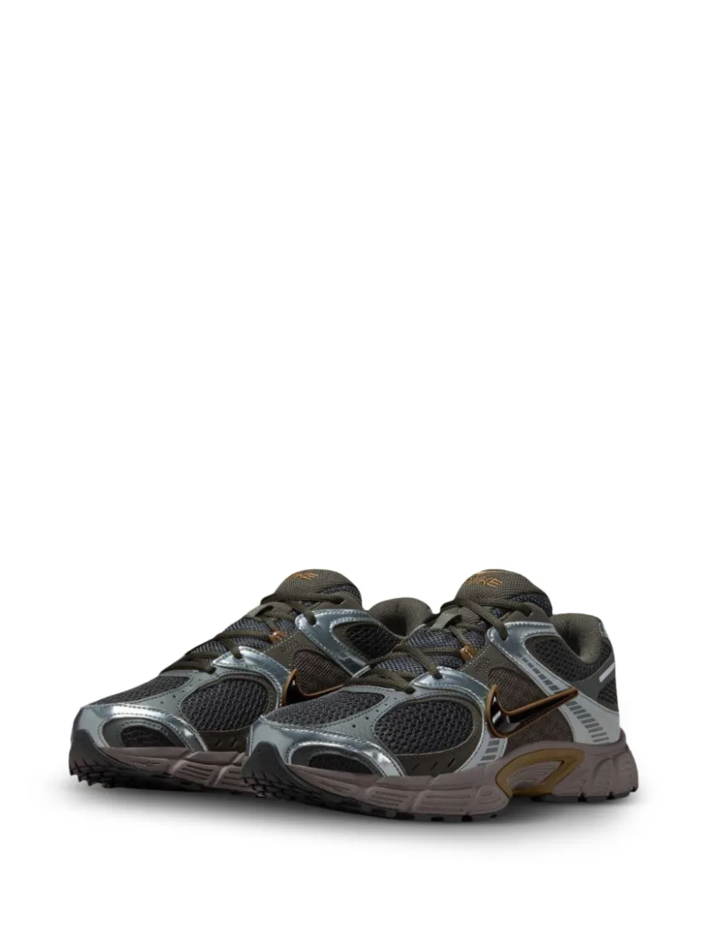Nike V5 RNR mesh-panel sneakers Groen