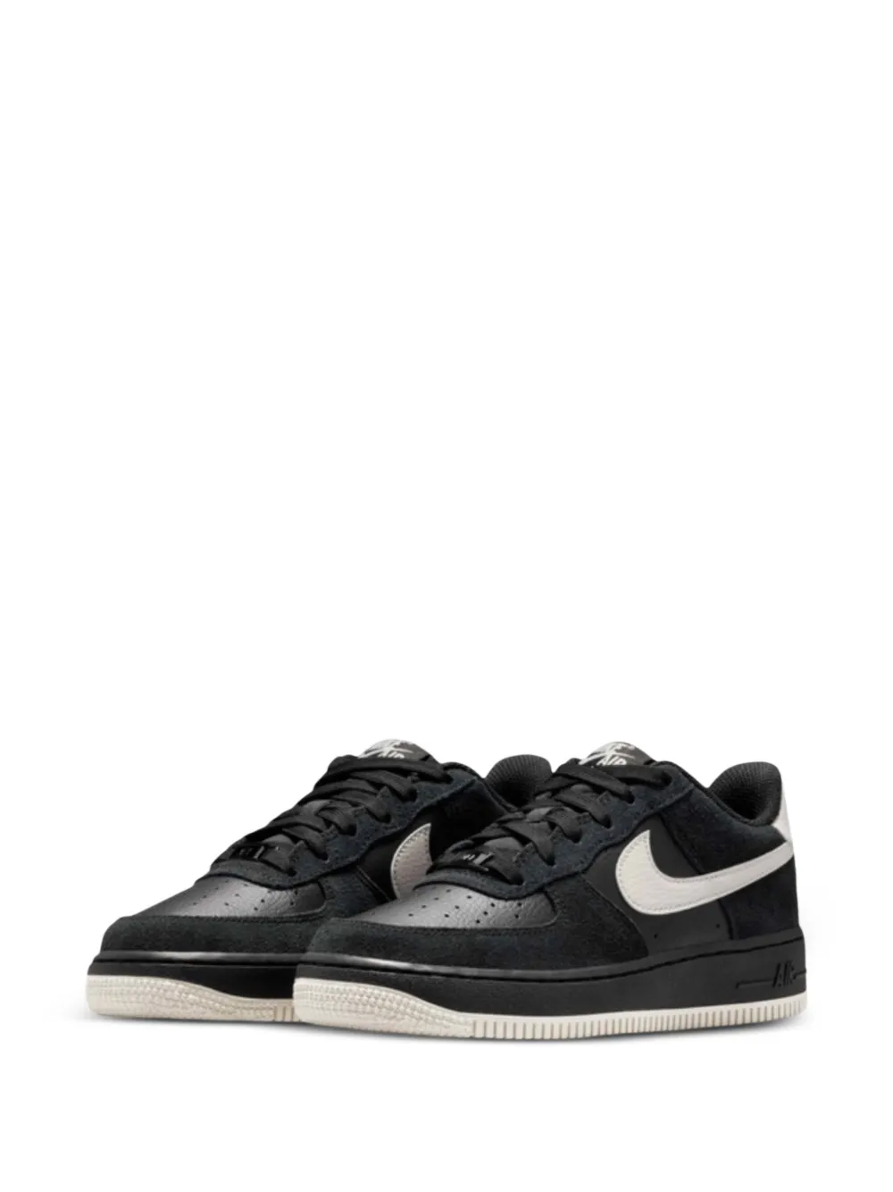 Nike Kids Air Force 1 Low LV8 sneakers Zwart